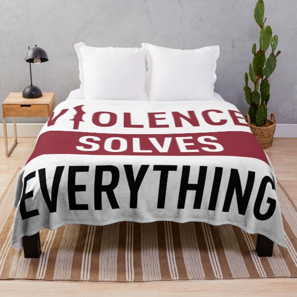 Item preview, Violence Solves Everything designed and sold by FilipeFerreira.