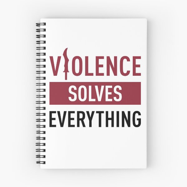 Item preview, Violence Solves Everything designed and sold by FilipeFerreira.