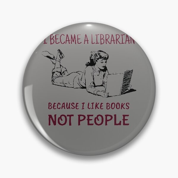 Item preview, Librarian Because I Like Books Not People designed and sold by TrndSttr.