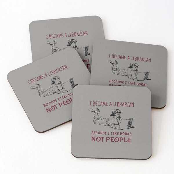 Item preview, Librarian Because I Like Books Not People designed and sold by TrndSttr.