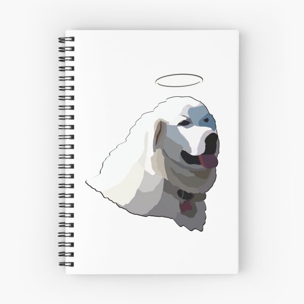 Item preview, White Bernese Mountain Dog with Halo designed and sold by tgannon.