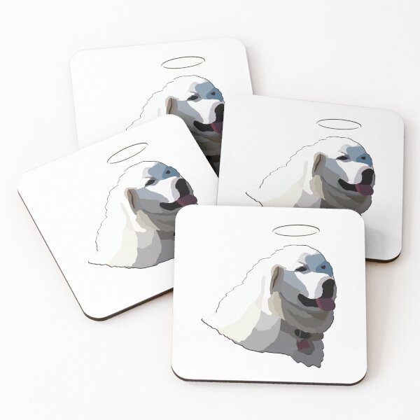 Item preview, White Bernese Mountain Dog with Halo designed and sold by tgannon.