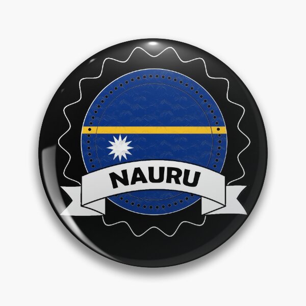 Item preview, Nauru Emblem-Badge-Flag designed and sold by Gina-Driada.