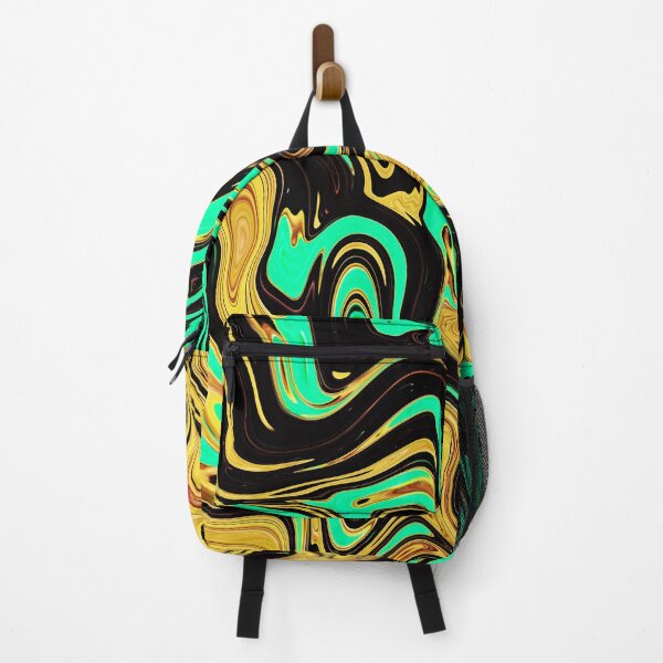 Artikelvorschau, Turquoise & Yellow Marble entworfen und verkauft von Flydea.