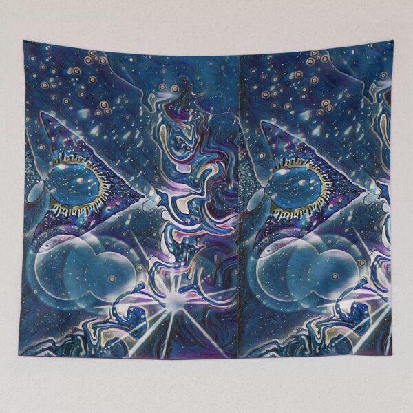 Item preview, art night space life designed and sold by Viktoriia Trubiichuk.