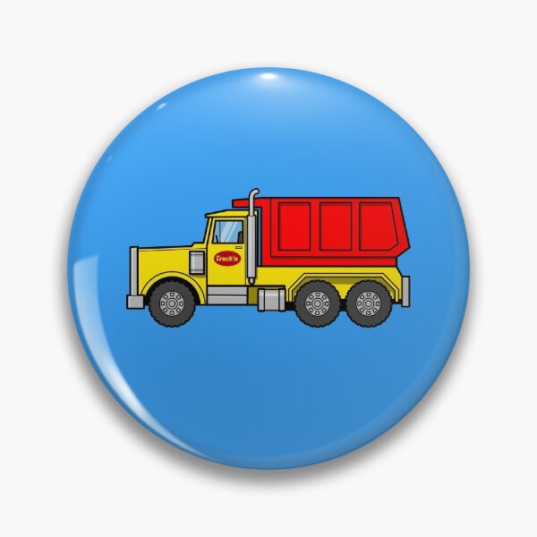 Item preview, Dump truck illustration designed and sold by William Fehr.