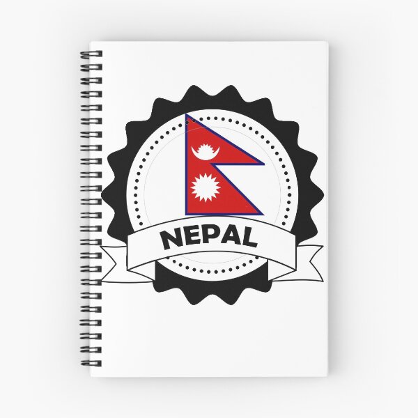 Item preview, Nepal Emblem-Badge-Flag designed and sold by Gina-Driada.