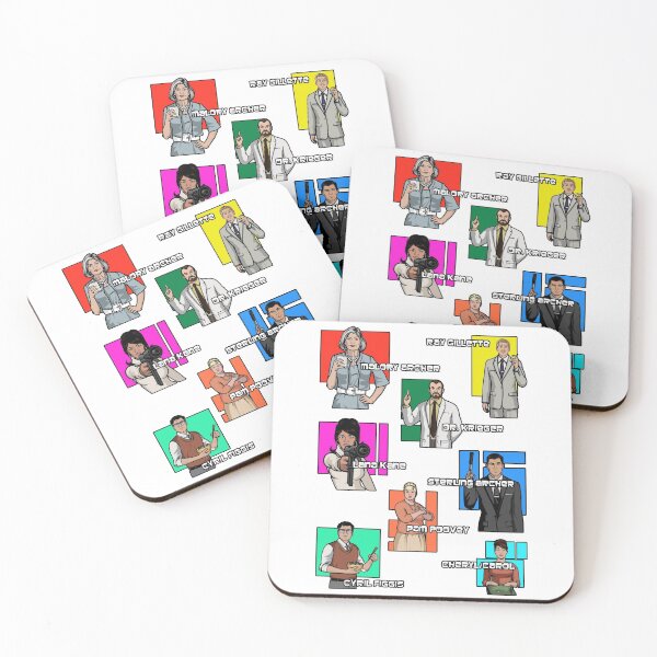 Item preview, Archer Character Montage with Names designed and sold by Joshi Scmt.