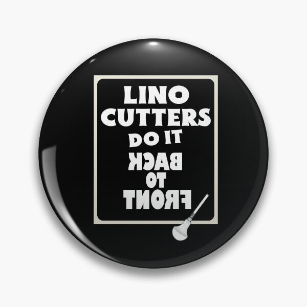 Item preview, Lino Cutters Do It Back to Front designed and sold by Frog2aPrints.