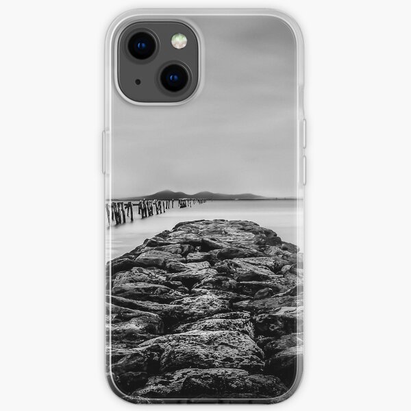Groyne at Clifton Springs iPhone Soft Case
