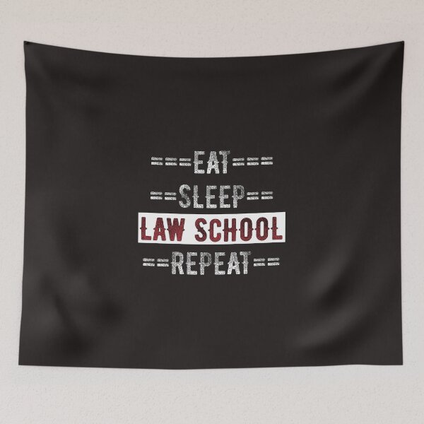 Item preview, Law Student Gift - Eat Sleep Law School Repeat  - Distressed Text Design designed and sold by TrndSttr.
