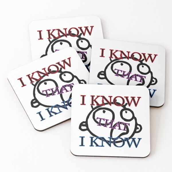 Item preview, I know  designed and sold by Jozef Bloks.