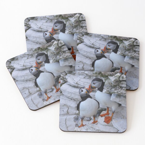 Item preview, Romantic Puffins designed and sold by ClaireChown.