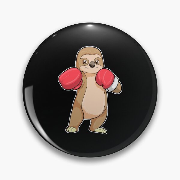 Item preview, Sloth as Boxer with Boxing gloves designed and sold by Snabdesign84.