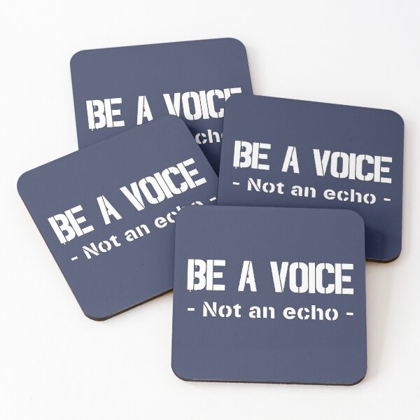 Item preview, Be a voice. Not an echo, Awesome gift for your friends and family   designed and sold by abdelhak2005.