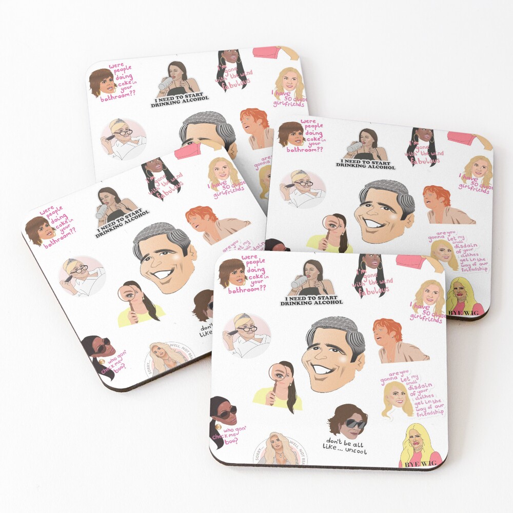 The Real Housewives Coasters (Set of 4)
