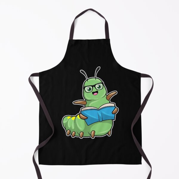 Item preview, Caterpillar as Nerd with Book & Glasses designed and sold by Snabdesign84.