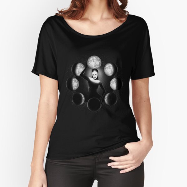 MOON PHASES Relaxed Fit T-Shirt