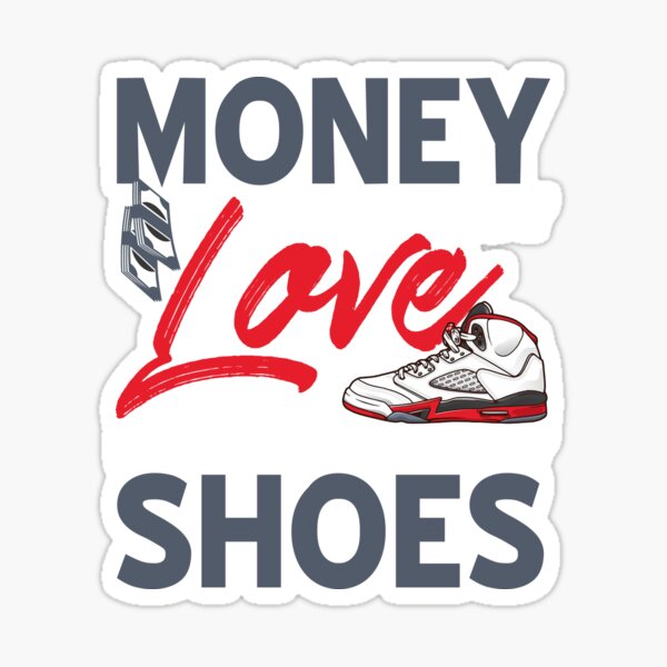 Vista previa del artículo con la obra «El dinero no puede por amor pero puede comprar zapatos zapatillas», diseñado y vendido por NeXore.