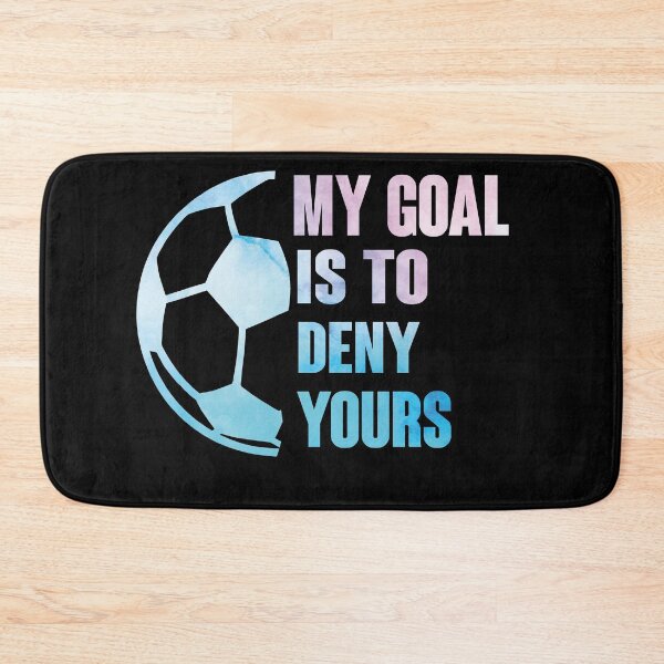Item preview, My Goal Is To Deny Yours Soccer Goalie Soft Rainbow designed and sold by Heddar Badreddine.