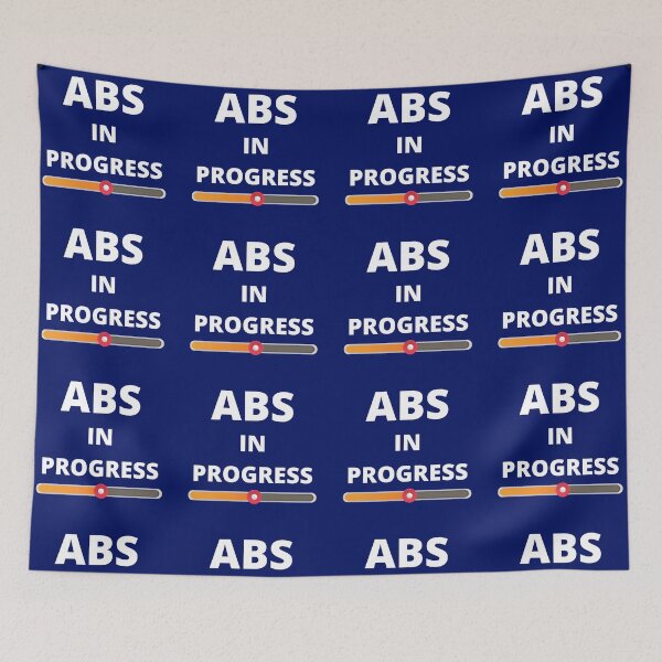 Item preview, Abs in progress Workout Motivation designed and sold by PRB1989.