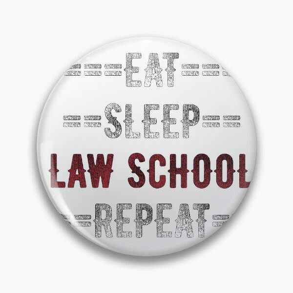 Item preview, Law Student Gift - Eat Sleep Law School Repeat  - Distressed Text Design designed and sold by TrndSttr.