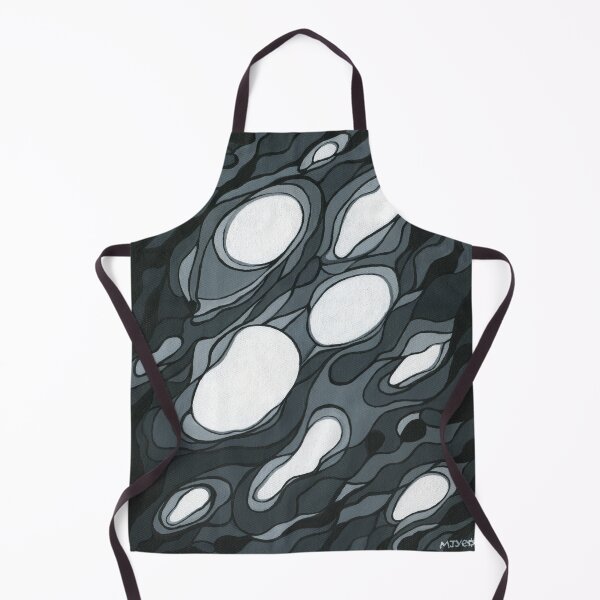 Item preview, Abstract cosmos black and white painting designed and sold by Marion Yeo.