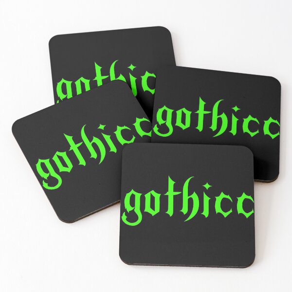 Item preview, Gothicc Green Font designed and sold by CelestialGoth.