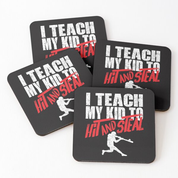 Item preview, Baseball Parents I Teach My Kids to Hit and Steal designed and sold by TrndSttr.