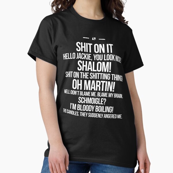 Item preview, Friday Night Dinner Funny Quotes Black designed and sold by Africanism.