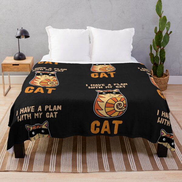 Item preview, I Have Plans With My Cat designed and sold by SportyDogShop.
