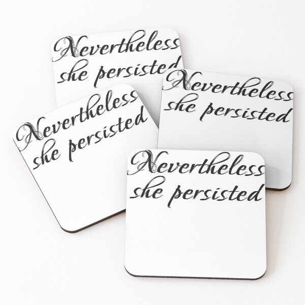 Item preview, Nevertheless she persisted shirt designed and sold by magicdecor.