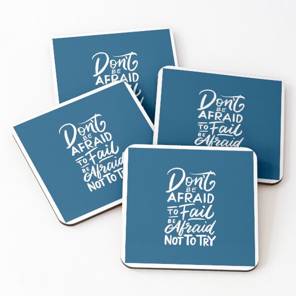 Item preview, Don Not be Afraid to Fail Be Afraid Not to Try designed and sold by bujji4frinds.