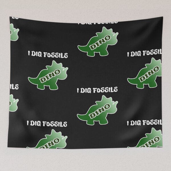 Item preview, I Dig Fossils designed and sold by SportyDogShop.