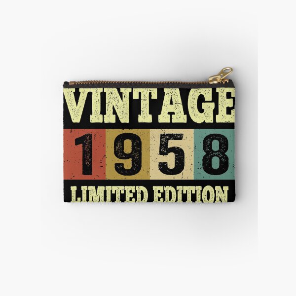 Item preview, vintage 1958 limited edition, 63th birthday, grandfather gifts, grandfather to be gifts, grandfather shirt, grandmother gifts, vintage funny designed and sold by T-DESIGNEDZ.