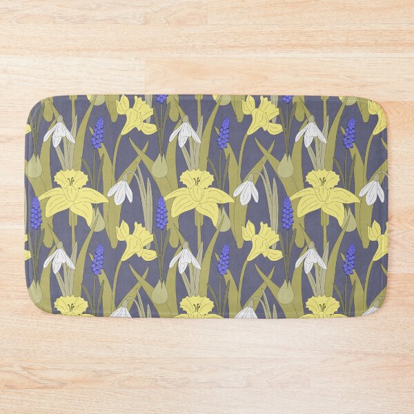 Item preview, Seamless pattern drawn spring flower designed and sold by EngineerGoC.