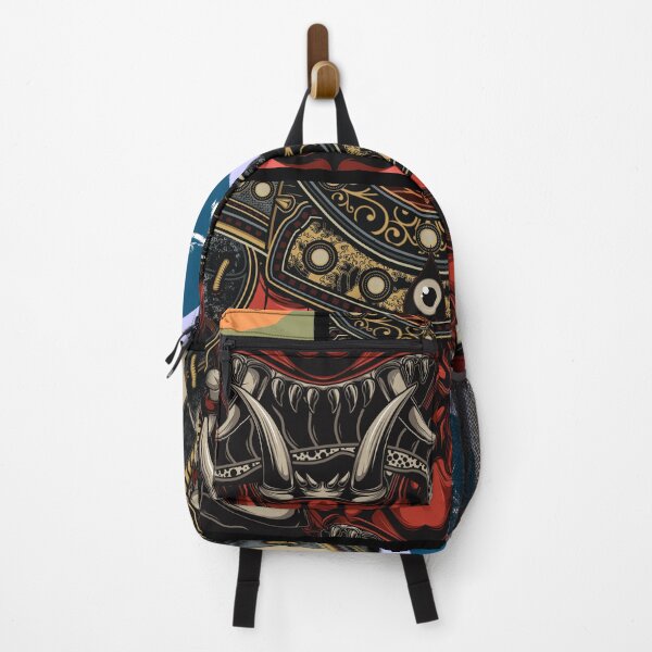 Item preview, Hannya Mask Samurai designed and sold by MaddFictional.