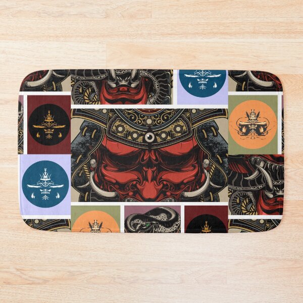 Item preview, Hannya Mask Samurai designed and sold by MaddFictional.