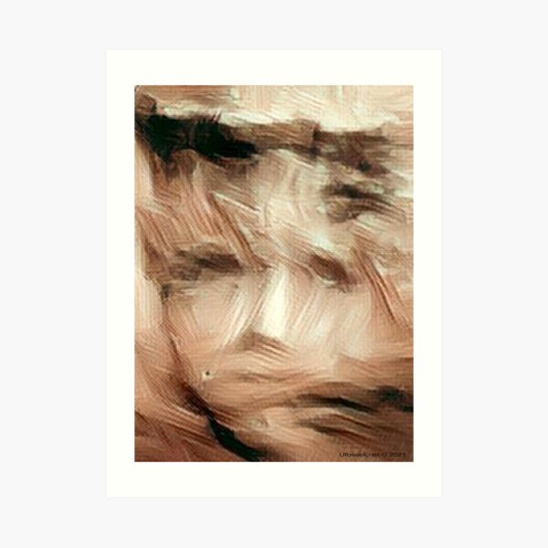 Mysterious Princess of Mars Art Print