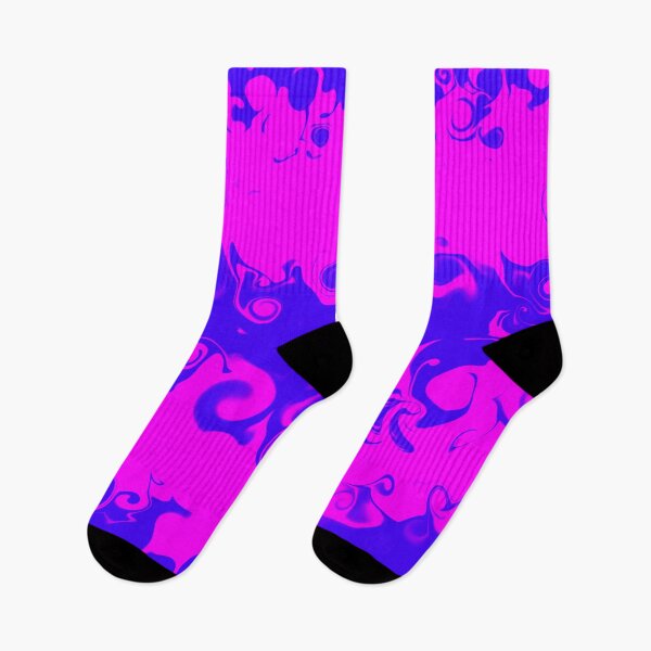 Item preview, Aesthetic Abstract #6 : Dangerous (Fuchsia and Bright Electric Blue) designed and sold by Cosmic-Ferret.