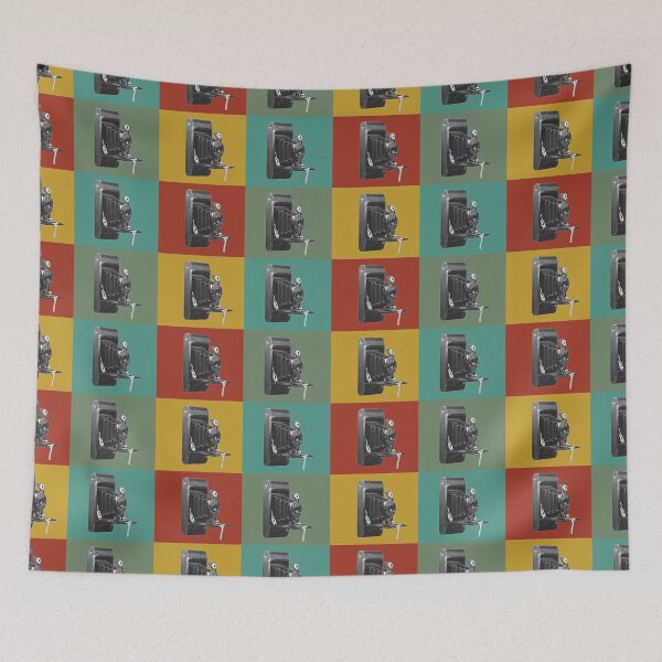 Item preview, Kodak Brownie Retro Film Camera in Art Deco Colors designed and sold by GraffitiSoup.