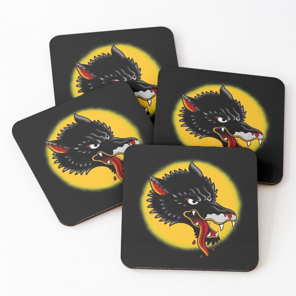 Item preview, Black Wolf Traditional Tattoo designed and sold by trajeado14.