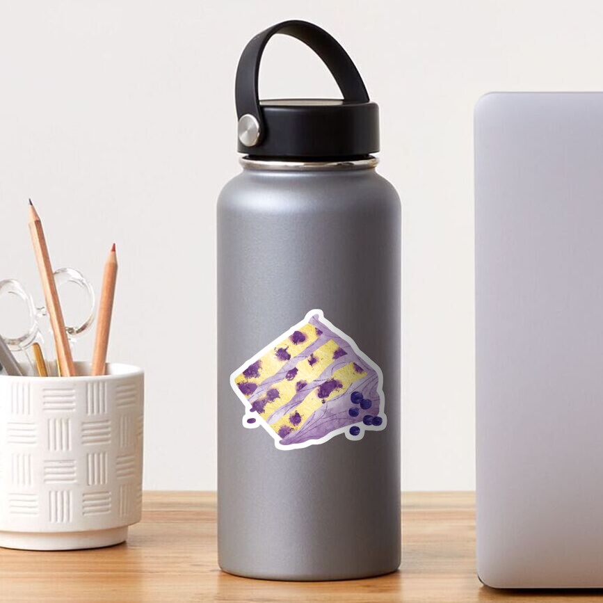 Lemon Blueberry Layer Cake Sticker