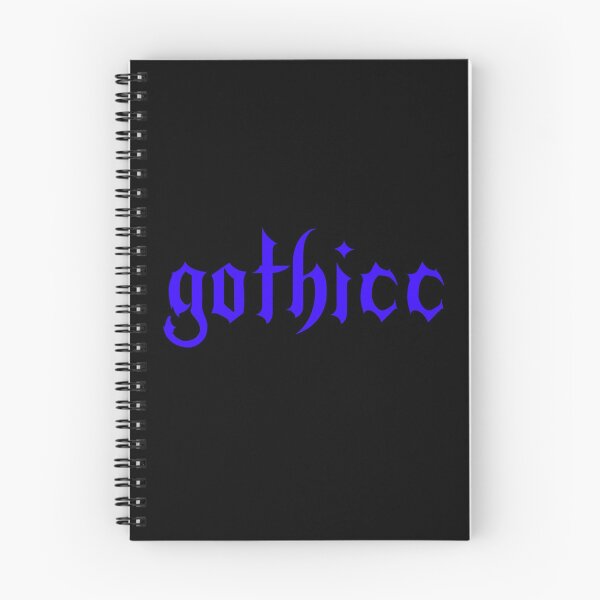 Item preview, Gothicc Blue Font designed and sold by CelestialGoth.