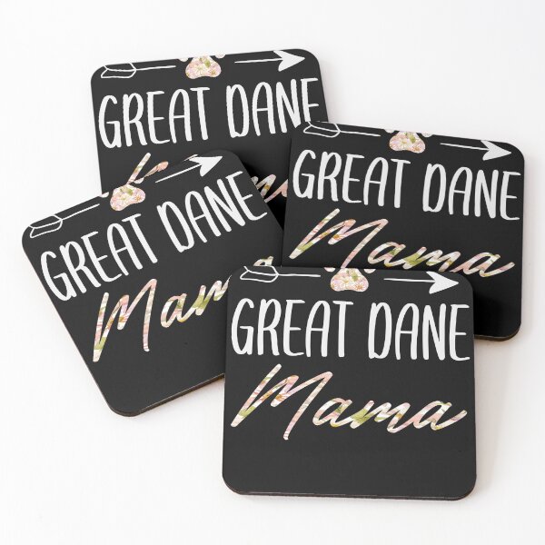 Item preview, Cute Floral Great Dane Mama for Dog Owner / Birthday Gift Idea / Mothers Day Gift designed and sold by Chamssou.