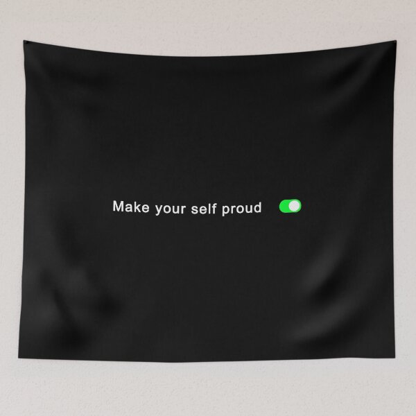 Item preview, MAKE YOUR SELF PROUD designed and sold by Ayoub Saidi.