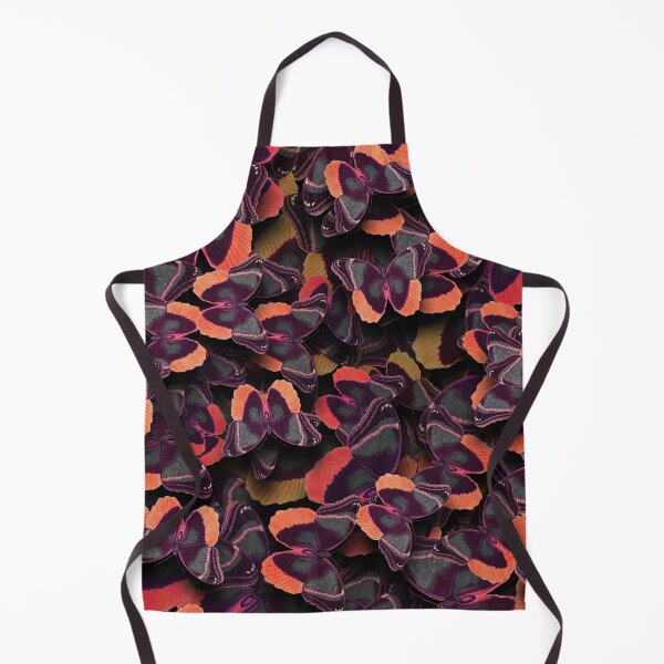 Item preview, Butterflies Allover Print # 1 Orange Colorful designed and sold by Susanne Margarete Lutz.