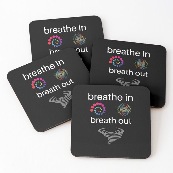 Item preview, breathe in breathe out designed and sold by eyoginminimal.