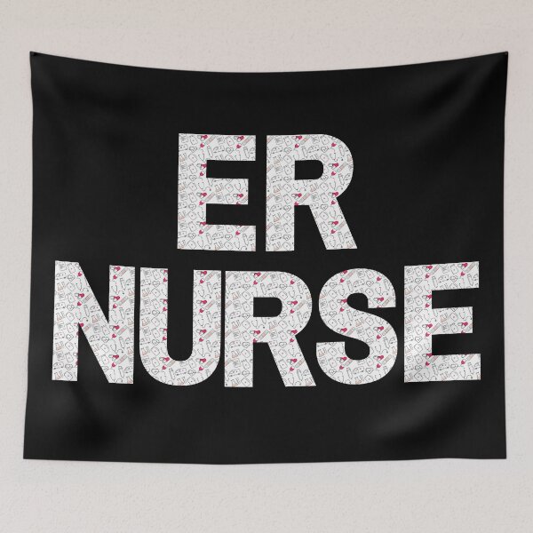 Item preview, ER NURSE Gift for emergency nurses Healthcare Worker designed and sold by TamGustam.