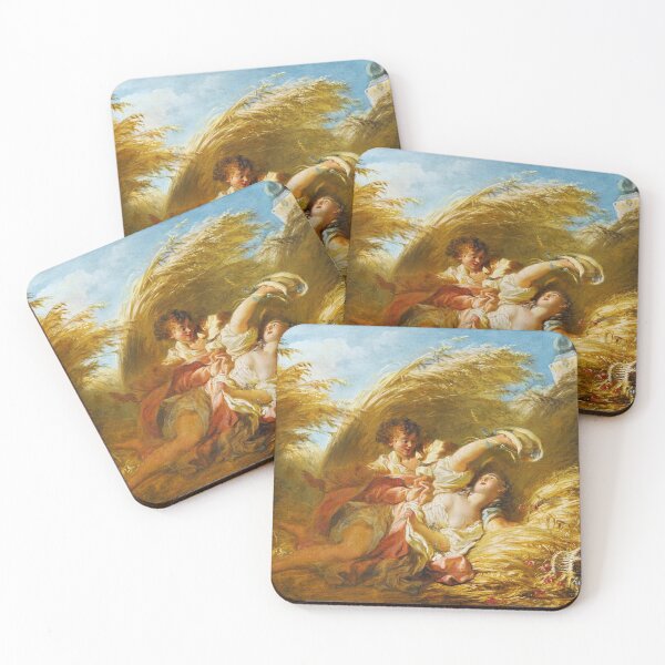 Item preview, In the Wheat - Jean-Honoré Fragonard designed and sold by brushandframes.